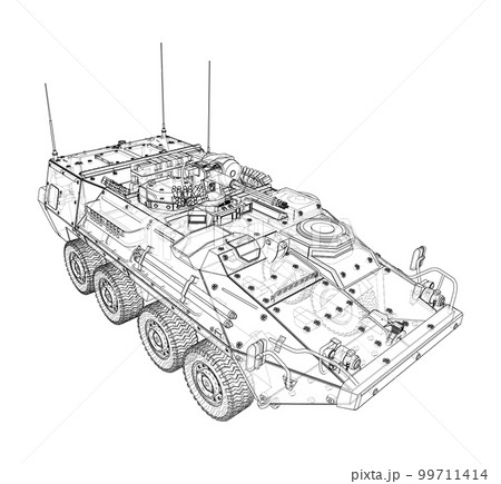 Armored personnel carrier 99711414