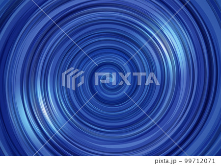 渦状に回転する青テクスチャ 渦状に回転する青テクスチャ 99712071