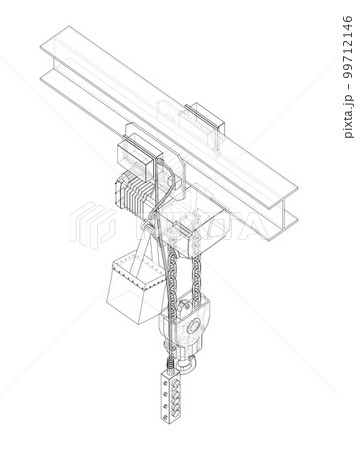 Winch or lifting machine concept outline 99712146