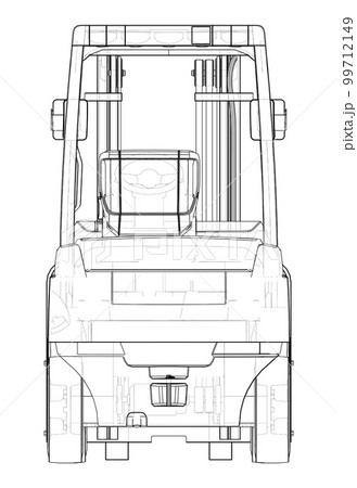 Forklift. Orthography 99712149