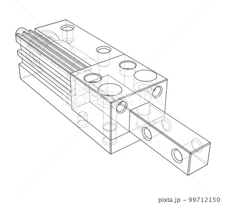 Abstract industry object concept 99712150