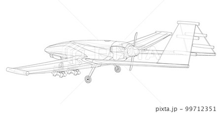 Military Predator Drone 99712351