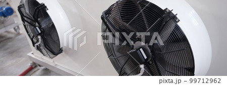 Industrial fans for large air conditioner in production room 99712962