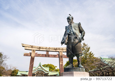 大坂城 豊国神社の境内風景 大坂城 豊国神社の境内風景 99713722