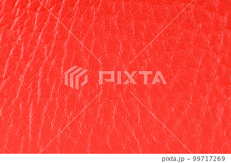 Red artificial leather texture 99717269