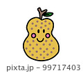 洋ナシのかわいいキャラクター 99717403