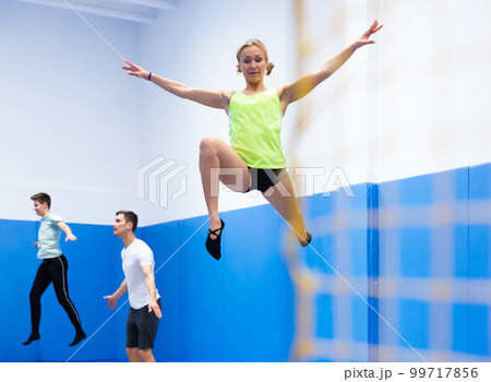 Athletic trampoline 2024