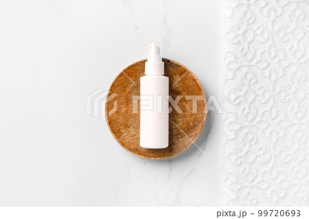 White beauty cosmetics tube. Mockup cream, gel, tonic, cleanser, lotion and other professional cosmetics product presentation. White beauty cosmetics tube. Mockup cream, gel, tonic, cleanser, lotion and other professional cosmetics product presentation. 99720693