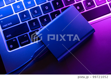 External SSD drive for storing information, personal data. 99721052