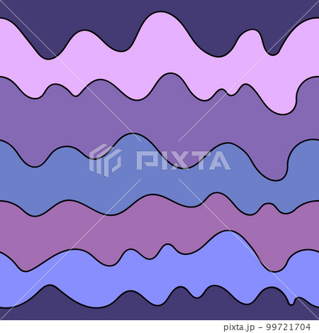 Abstract background with colorful geometric shapes. Rainbow seamless pattern. Gradient waves, lines, dynamical forms. Design for poster, fabric, textile Abstract background with colorful geometric shapes. Rainbow seamless pattern. Gradient waves, lines, dynamical forms. Design for poster, fabric, textile 99721704