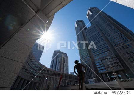 東京 新宿都市風景 都庁 東京 新宿都市風景 都庁 99722536