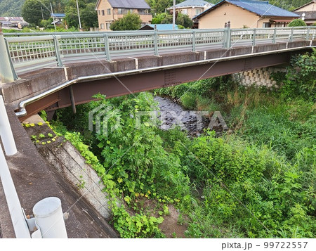 田舎の川と橋 田舎の川と橋 99722557
