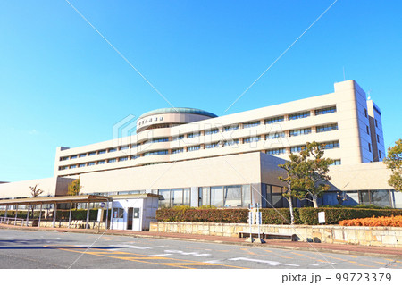 西尾市、西尾市民病院の風景 99723379