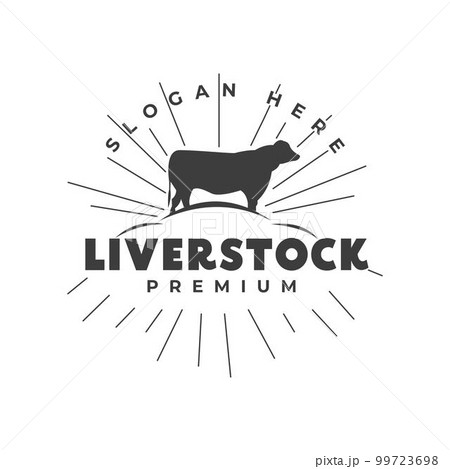 Vintage Angus Logo Classical Elegant Style Beef Beef Label Template Emblem Design 99723698