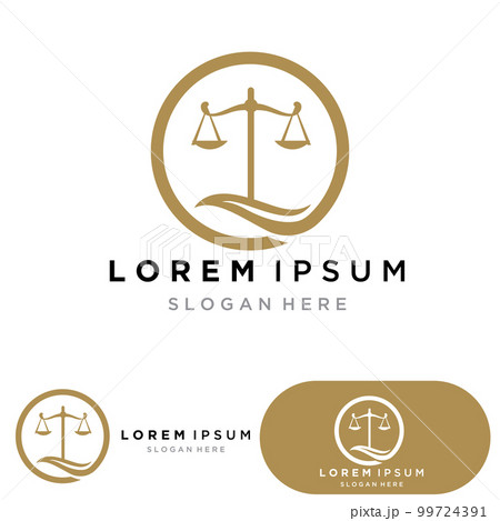 justice law Logo Template 99724391