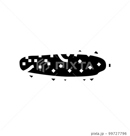 cucumber rotten food glyph icon vector illustration cucumber rotten food glyph icon vector illustration 99727796