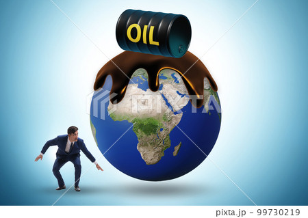 Concept of global oil business 99730219
