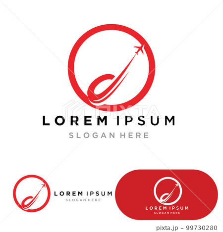 Air Travel logo vector icon design template-vector Air Travel logo vector icon design template-vector 99730280