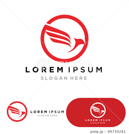 Air Travel logo vector icon design template-vector 99730281