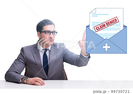 Concept of denying medical insurance claim Concept of denying medical insurance claim 99730721