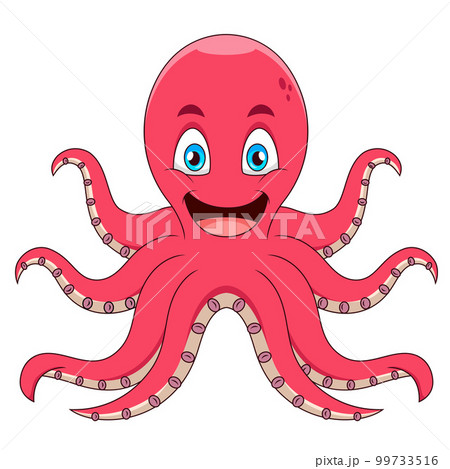 seafood, octopus, vector, squid, character, pink, mascot, icon, happy, water, ocean, underwater, isolated, cute, sea, cartoon, animal, illustration, design, red, symbol, food, friendly, fauna, colorfu seafood, octopus, vector, squid, character, pink, mascot, icon, happy, water, ocean, underwater, isolated, cute, sea, cartoon, animal, illustration, design, red, symbol, food, friendly, fauna, colorfu 99733516