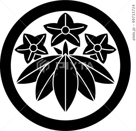 家紋【石川竜胆】 99733724