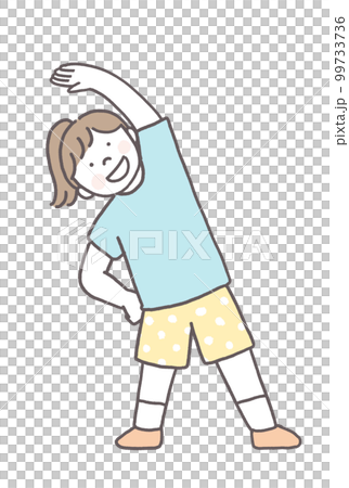 做體操的女孩 99733736