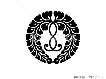 西本願寺下り藤(西六条家藤) 西本願寺下り藤(西六条家藤) 99734667