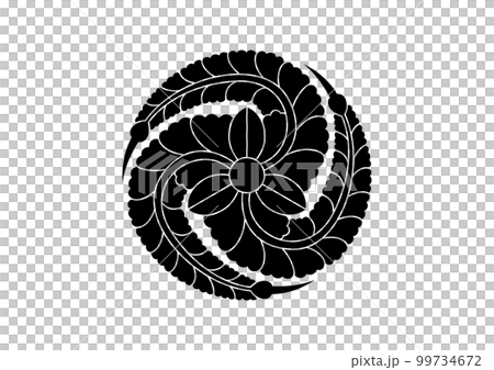 左三つ藤巴 99734672