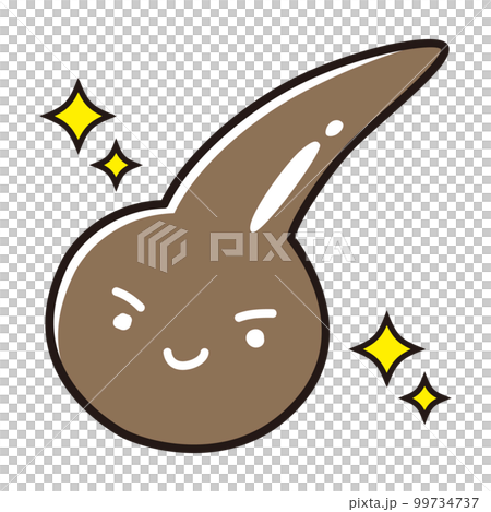 Character with brown hair 99734737