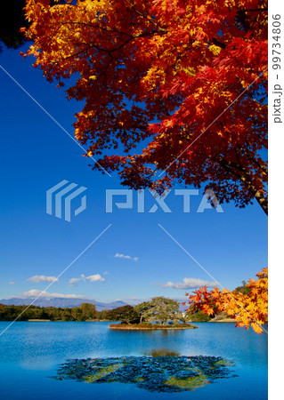 秋の南湖公園(福島県・白河市) 秋の南湖公園(福島県・白河市) 99734806