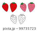 苺のイラストセット 99735723