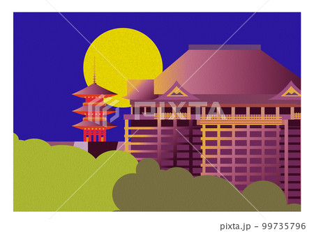 清水寺　（エンボス）古都京都の世界遺産 99735796