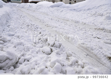 ザクザクの雪道 ザクザクの雪道 99736642