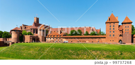 Panorama of Malbork Castle 99737268