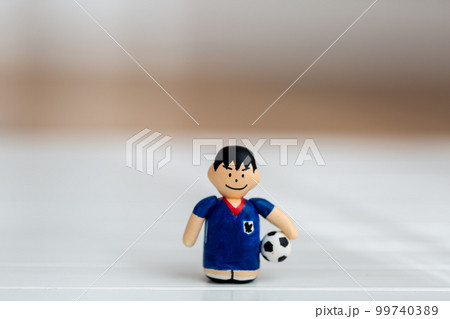 スポーツ競技　人形　サッカー 99740389