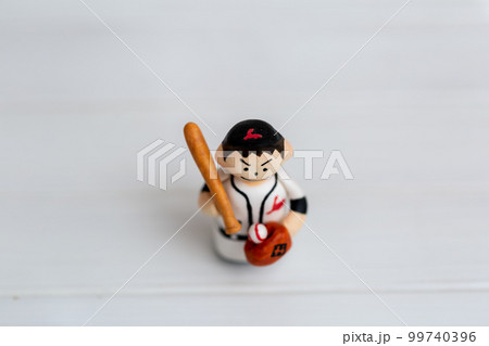スポーツ競技　人形　野球 99740396