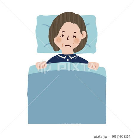 不眠症の女性 更年期 不眠症の女性 更年期 99740834