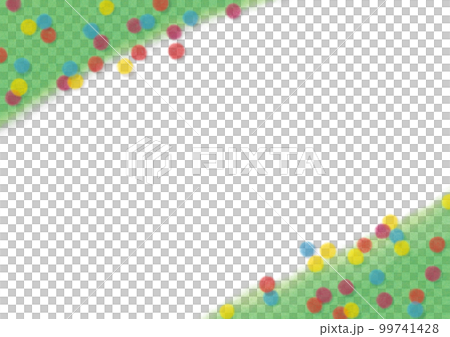 Colorful polka dots background 99741428