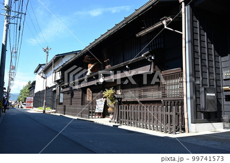 飛騨古川　壱之町通り　酒蔵の町並み　飛騨市 99741573