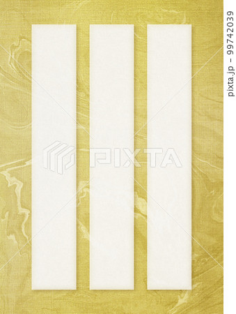 和紙の短冊 短歌 和歌 俳句 99742039