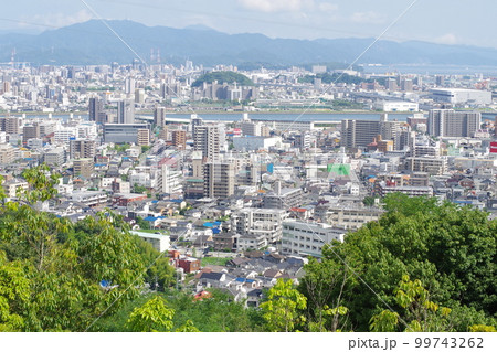 広島西区古田台から眺めた景色 99743262