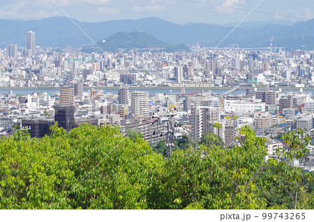 広島西区古田台から眺めた景色 広島西区古田台から眺めた景色 99743265