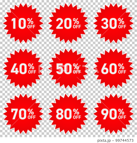 セール（値引き）　ラベル　セット　タグ 99744573