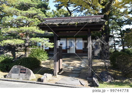 島原城　本丸に残る御馬見所 99744778
