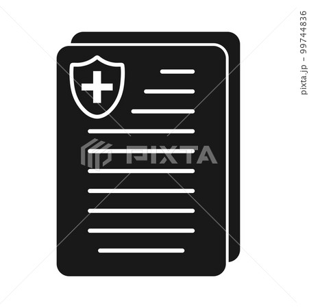 Medical and healthcare insurance icon. Flat style vector EPS. Medical and healthcare insurance icon. Flat style vector EPS. 99744836