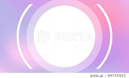 Blurred pink vector banner with a circle Blurred pink vector banner with a circle 99745955