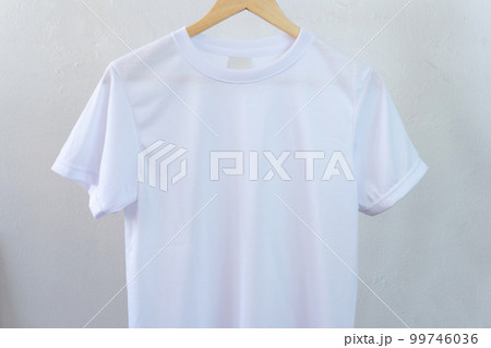 White T shirt Mockup, Bella Canvas Grey Tshirt Mockup, Hanging Tshirt 99746036