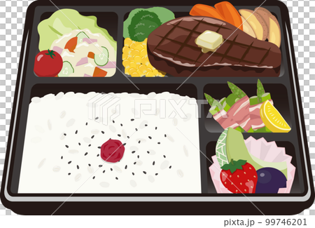 ステーキ弁当 99746201