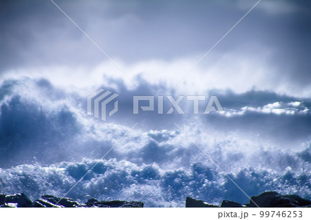 impressive storm on Pacific coast impressive storm on Pacific coast 99746253